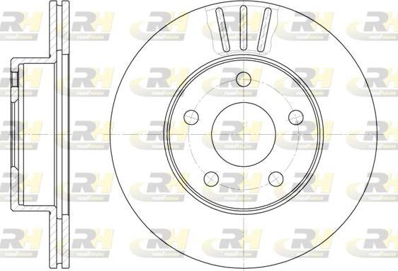 Roadhouse 61932.10 - Brake Disc autospares.lv