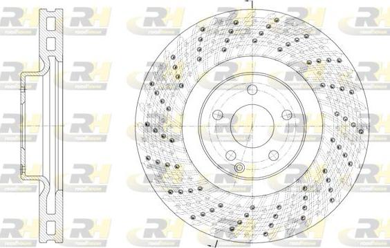 Roadhouse 61925.10 - Brake Disc autospares.lv