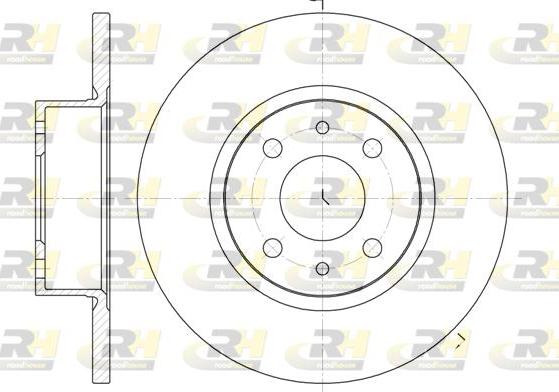 Roadhouse 6192.00 - Brake Disc autospares.lv