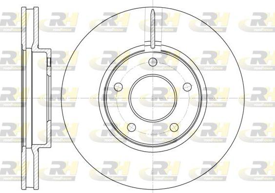 Roadhouse 61927.10 - Brake Disc autospares.lv