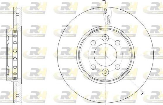 Roadhouse 61499.10 - Brake Disc autospares.lv