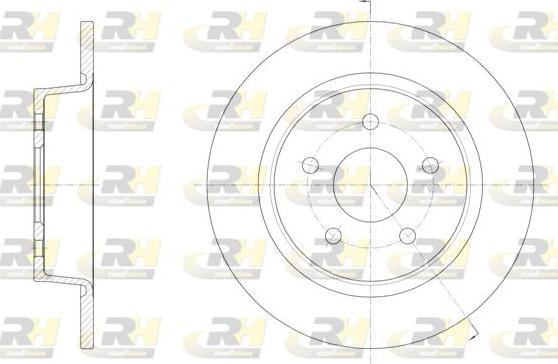 Roadhouse 61459.00 - Brake Disc autospares.lv