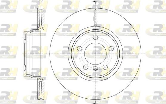 Roadhouse 61452.10 - Brake Disc autospares.lv