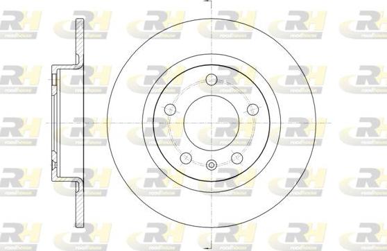 Roadhouse 61469.00 - Brake Disc autospares.lv