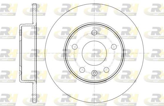 Roadhouse 61468.00 - Brake Disc autospares.lv