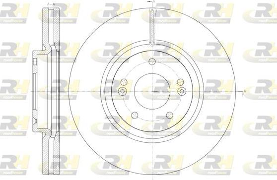 Roadhouse 61462.10 - Brake Disc autospares.lv