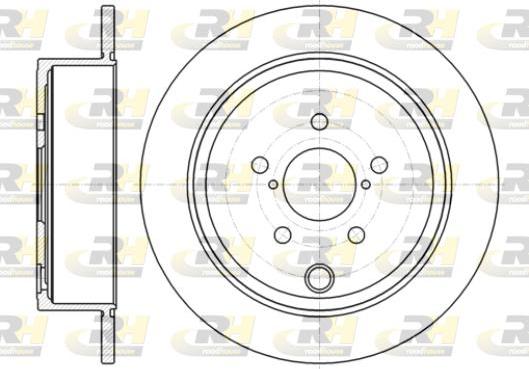 Roadhouse 61415.00 - Brake Disc autospares.lv