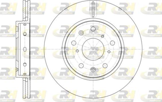 Roadhouse 61417.10 - Brake Disc autospares.lv