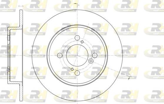 Roadhouse 61483.00 - Brake Disc autospares.lv