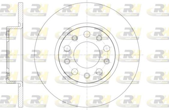 Roadhouse 61426.00 - Brake Disc autospares.lv