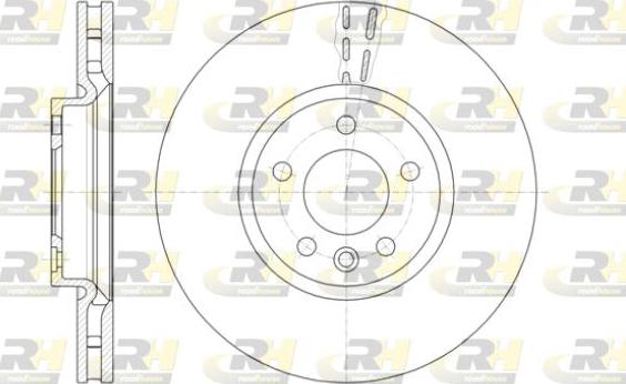 Roadhouse 61420.10 - Brake Disc autospares.lv