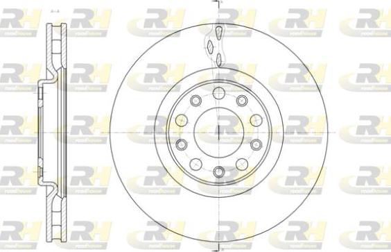 Roadhouse 61427.10 - Brake Disc autospares.lv