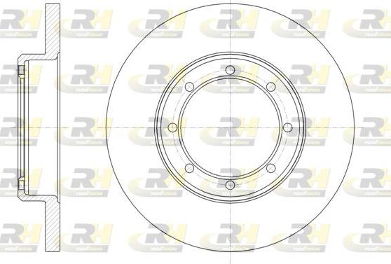 Roadhouse 61476.00 - Brake Disc autospares.lv