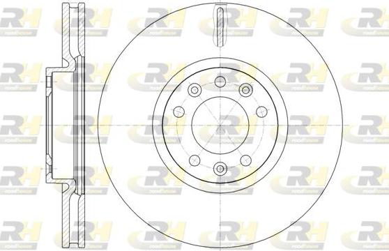 Roadhouse 61472.10 - Brake Disc autospares.lv