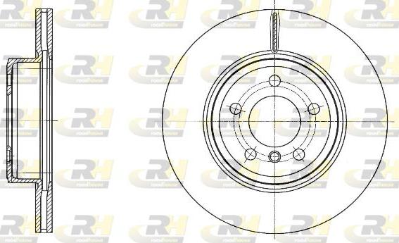 Roadhouse 61548.10 - Brake Disc autospares.lv