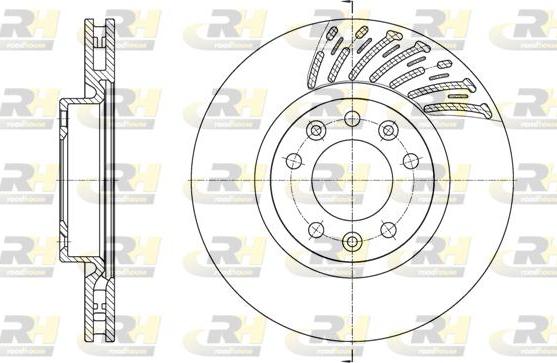 Roadhouse 61556.10 - Brake Disc autospares.lv