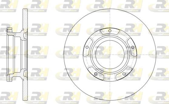 Roadhouse 61566.00 - Brake Disc autospares.lv