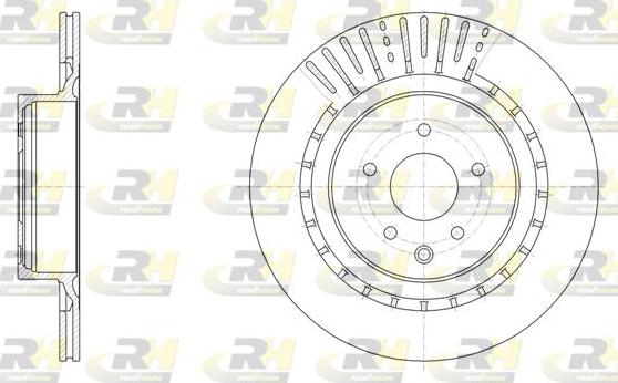 Roadhouse 61509.10 - Brake Disc autospares.lv