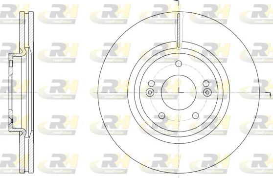 Roadhouse 61514.10 - Brake Disc autospares.lv