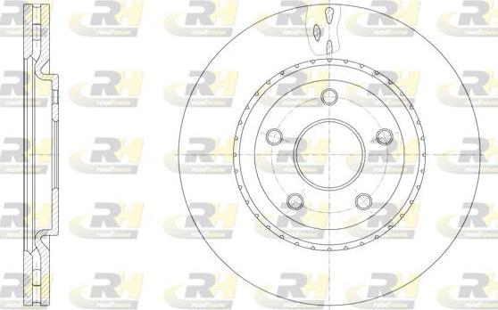 Roadhouse 61515.10 - Brake Disc autospares.lv