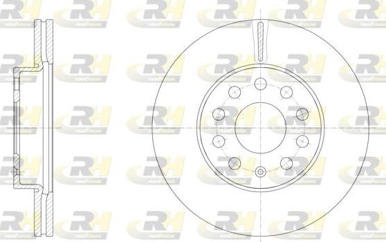 Roadhouse 61586.10 - Brake Disc autospares.lv