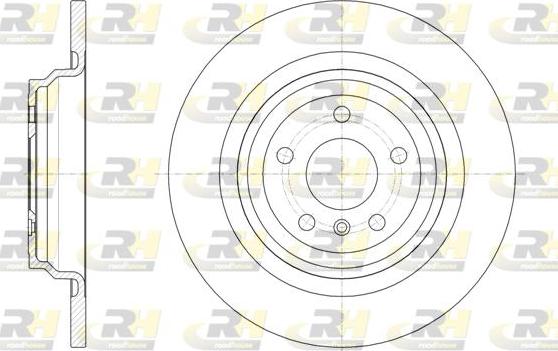 Roadhouse 61577.00 - Brake Disc autospares.lv