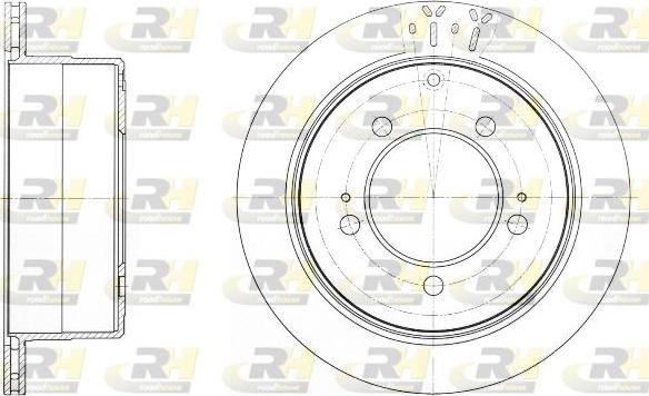 Roadhouse 61693.10 - Brake Disc autospares.lv