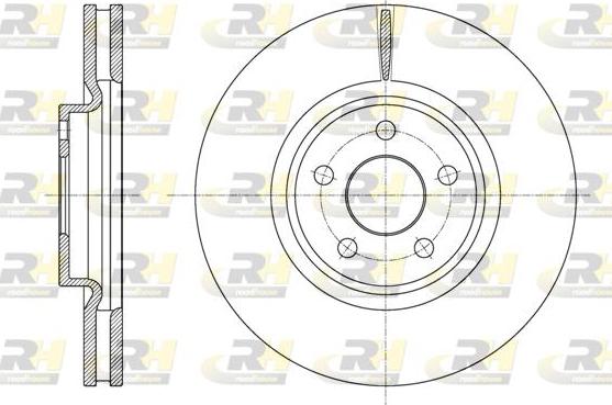 Roadhouse 61602.10 - Brake Disc autospares.lv