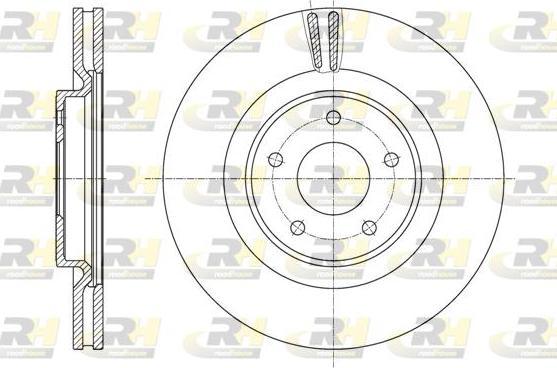 Roadhouse 61622.10 - Brake Disc autospares.lv