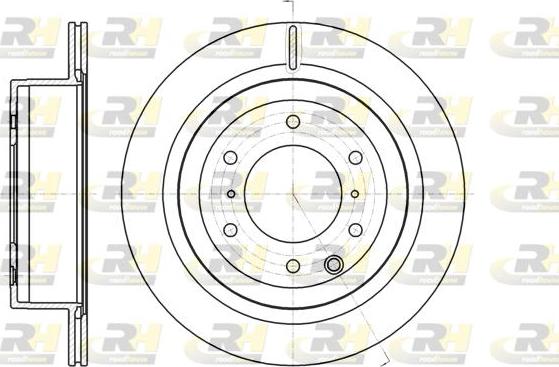 Roadhouse 61099.10 - Brake Disc autospares.lv