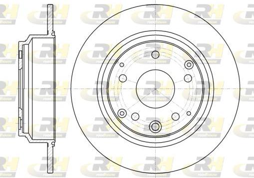 Roadhouse 61090.00 - Brake Disc autospares.lv