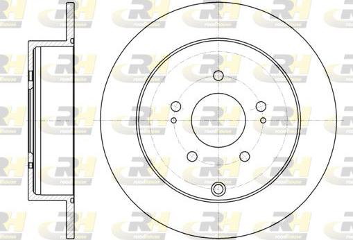 Roadhouse 61098.00 - Brake Disc autospares.lv