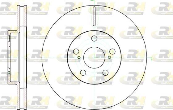 Roadhouse 61093.10 - Brake Disc autospares.lv