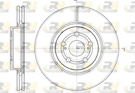 Roadhouse 61092.10 - Brake Disc autospares.lv