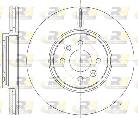 Roadhouse 61049.10 - Brake Disc autospares.lv