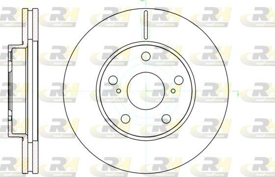 Roadhouse 61043.10 - Brake Disc autospares.lv