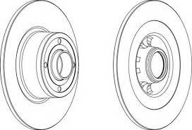 Roadhouse 61047.20 - Brake Disc autospares.lv