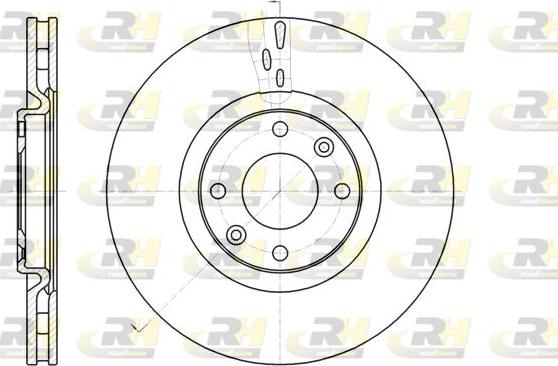 Roadhouse 61059.10 - Brake Disc autospares.lv