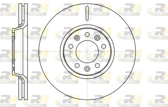 Roadhouse 61054.10 - Brake Disc autospares.lv