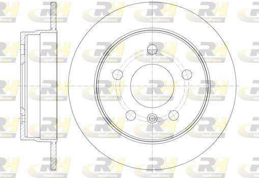 Roadhouse 61065.00 - Brake Disc autospares.lv