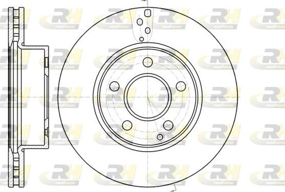 Roadhouse 61066.10 - Brake Disc autospares.lv