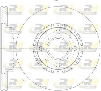 Roadhouse 61002.10 - Brake Disc autospares.lv