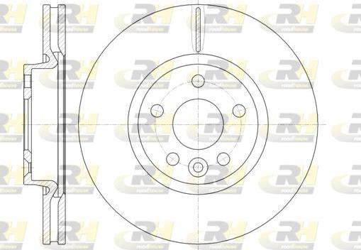 Roadhouse 61019.10 - Brake Disc autospares.lv