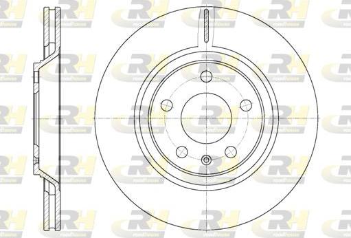 Roadhouse 61012.10 - Brake Disc autospares.lv