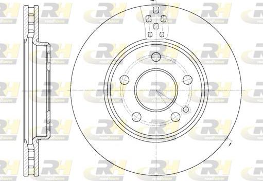 Roadhouse 61029.10 - Brake Disc autospares.lv