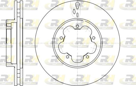 Roadhouse 61021.10 - Brake Disc autospares.lv