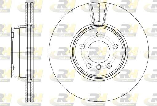 Roadhouse 61028.10 - Brake Disc autospares.lv