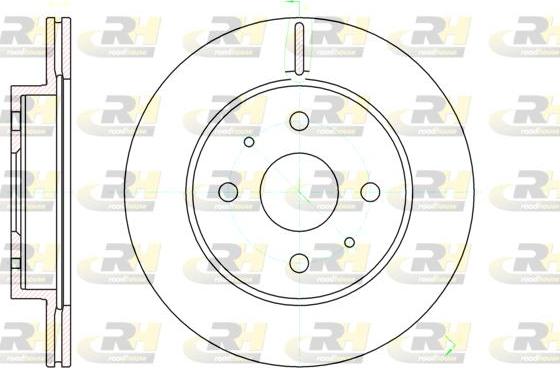 Roadhouse 61190.10 - Brake Disc autospares.lv