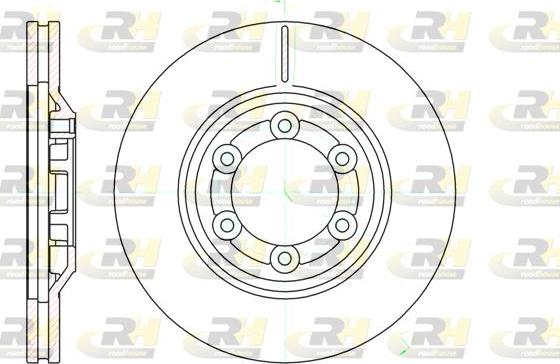 Roadhouse 61193.10 - Brake Disc autospares.lv