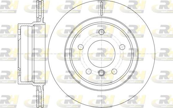 Roadhouse 61145.10 - Brake Disc autospares.lv